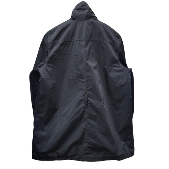 Lauren Ralph Lauren Women's Full-Zip Ruffled Spring Black Light Jacket Medium - Picture 8 of 10